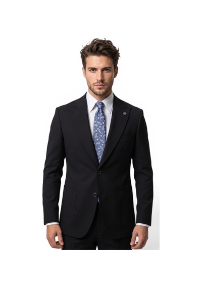 Hermose Signature Atelier Siyah Torba Cepli Takım Elbise