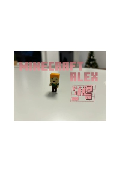 Minecraft Alex Figür Kit Card