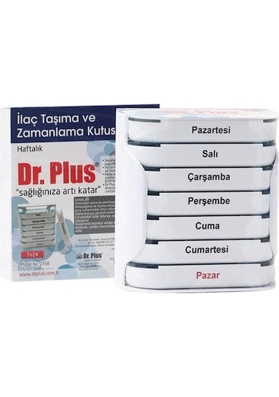 Dr Plus Saklama Ve Zamanlama Kutusu 7x24