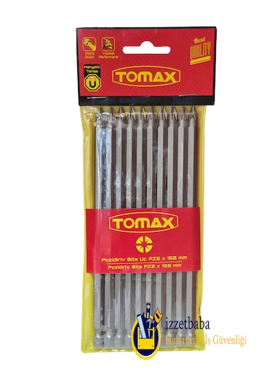 Tomax Pz2 X 150 Mm Bits Uç 10 Adet