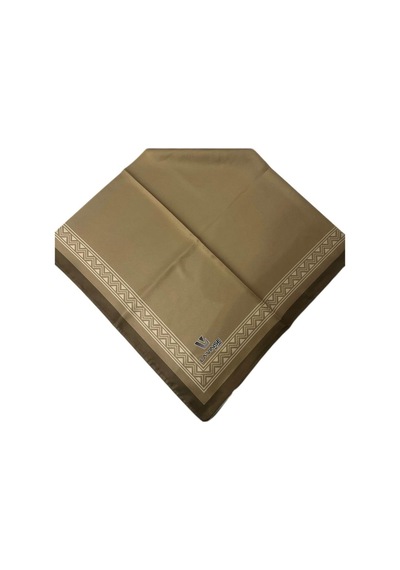 Levidor La'vınse Çerçeveli Eşarp - 90x90 / Açık Kahverengi