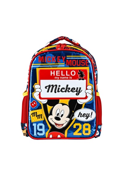 Ottonya Mıckey Mouse Anaokulu Çantası Brıck Hello Karışık