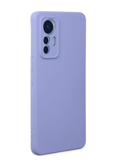 Xiaomi Mi 12 Lite Kılıf Nano İçi Kadife Silikon - Lila 0.2M-Çok Renkli