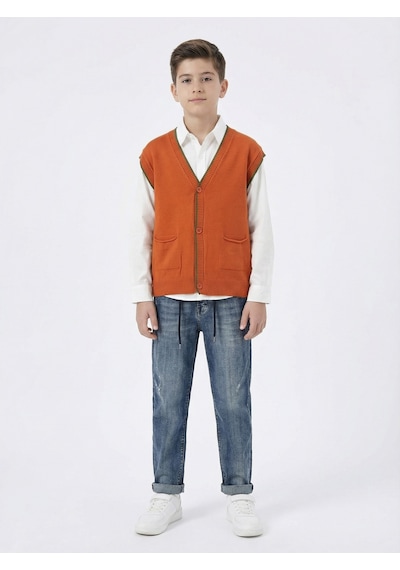 Xo Kids Erkek Çocuk 4lü Alt Üst Takım 11-14 Yaş 14208 Yeşil