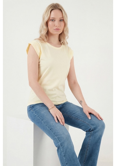 Lela Bayan T Shirt 5864019 Sarı Sari