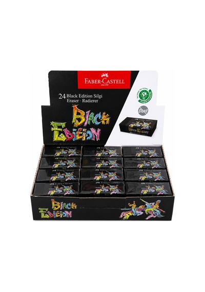 Faber-castell Black Edition Silgi 12 Adet