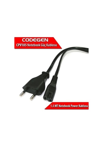 Codegen 1.5metre Cpv185 2x0.30mm Notebook Power Kablosu-211336