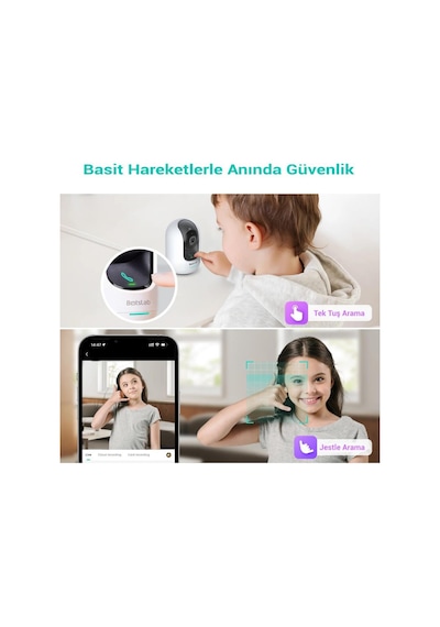 Botslab 360+ C221 Pro 3k 360 Akıllı Güvenlik Kamerası