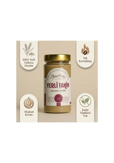 Yerli Tahin 500 Gr - Gökova Susamı Taş Değirmen Üretimi - 841872323