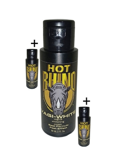 Hat Rhino Kadınlar Içìn Vajinawhiteningcream 3 Adet Vajinabeyazlatıcı Krem 60 Ml