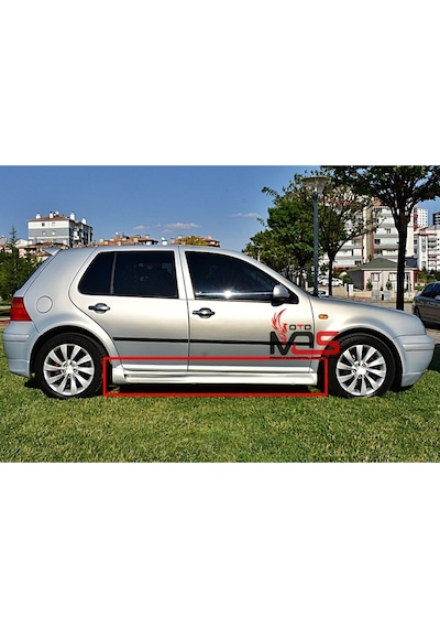 Vw Golf Mk4 Marşpiyel Sağ Sol Takım Fiberglass Boyasız