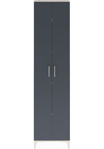 Arges Dolap 4 Raflı 2 Kapaklı 60x30x243 Aytaşı-antrasit Aytaşı Arges Dolap 4 Raflı 2 Kapaklı 60x30x243 Aytaşı-antrasit Aytaşı