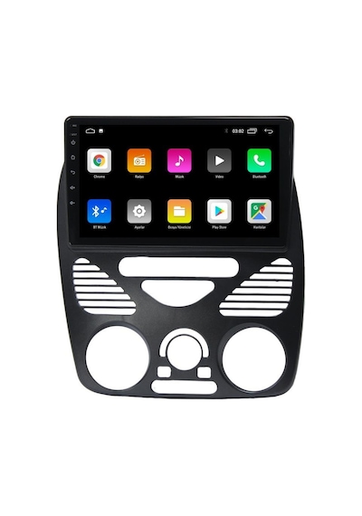 Oto Multimedya Fiat Siena S 1996 - 2004 / 4 Gb Ram 64 Gb Hdd / 9 Inch Hd Ekran - Carplay - Android 13 - Double Teyp - Navigasyon Cihazı Nvm