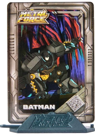 Dc Metal Force Batman Figürü 30 Cm: Eklemli Yapı Ve Metalik Detaylarla Kusursuz Bir Batman Deneyimi Batman