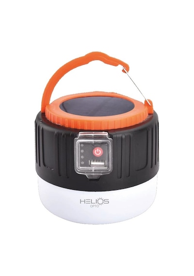 Helios Opto Abs Solar Şarjlı Fener Kumandalı Beyaz Işık Hs 4015 Beyaz