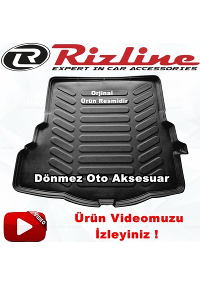 Ford Mondeo 3D Bagaj Havuzu Siyah 2014-2020 Arası Rizline N11.5262