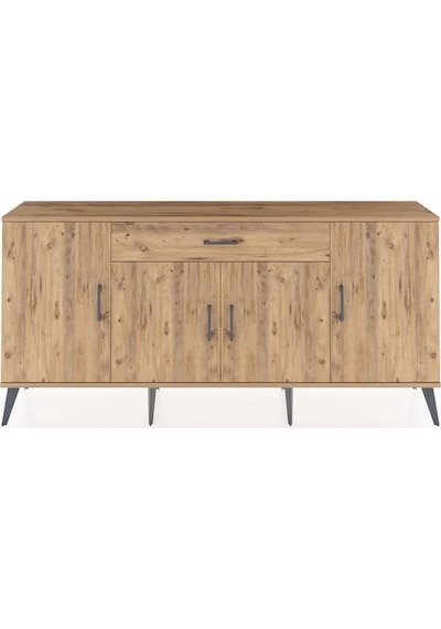 Arges Konsol 3 Raflı Tek Çekmeceli 4 Kapaklı 176x30x83 Çam-çam/çam Çam/çam Arges Konsol 3 Raflı Tek Çekmeceli 4 Kapaklı 176x30x83 Çam-çam/çam Çam/çam