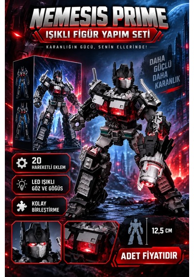 2071155 Figür Transformers Classıc Class 08 Nemesıs Prıme Trns