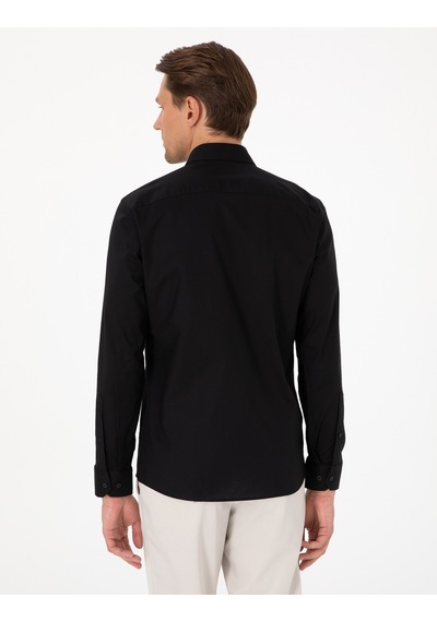 Pierre Cardin Erkek Siyah Gömlek Desenli 50305250-vr046 Siyah