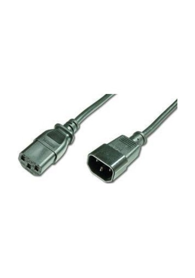 Power Kablo - 3X0.75 Mm - C13 - C14 - 1.5 Metre