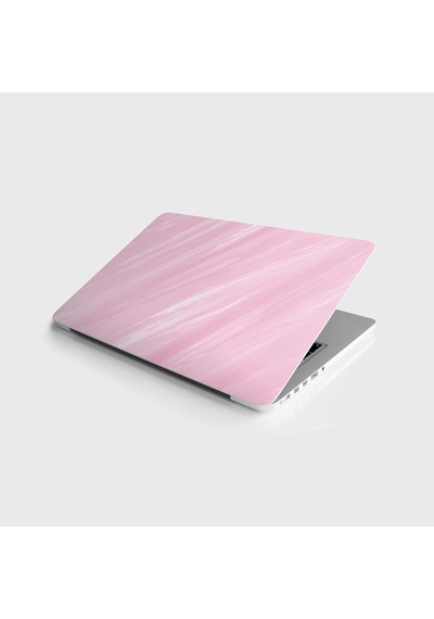 Laptop Sticker Notebook Kaplama Etiketi Pembe Boyama