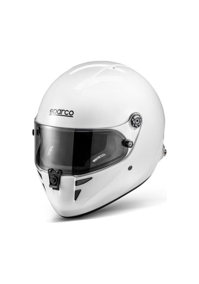 Sparco Stealth Rf Fia Onaylı Yarış Kaskı Beyaz L Parlak Beyaz