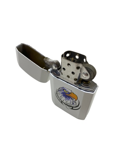 Lotus Kartal Figürlü Benzinli Metal Çakmak Beyaz 309136