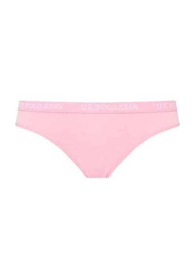 U.S. Polo Assn. U.s Polo Assn. 66119 Kadın 3 Lü Slip-mint&beyaz&gri Çok Renkli