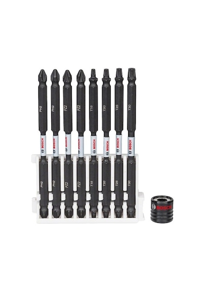 Bosch Impact Ctrl Çift Taraf 9'lu 110mm Vidalama Ucu Paketi - 2608522347 Bosch Impact Ctrl Çift Taraf 9'lu 110mm Vidalama Ucu Paketi - 2608522347