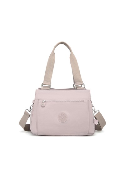 Krinkıl Kumaş Kadın Omuz Çantası Smart Bags 1125 Kum Kum