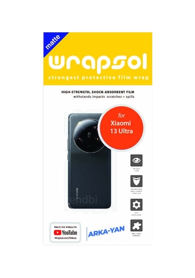 Xiaomi Uyumlu 13 Ultra Mat Arka Ve Yan Kaplama Poliüretan Film