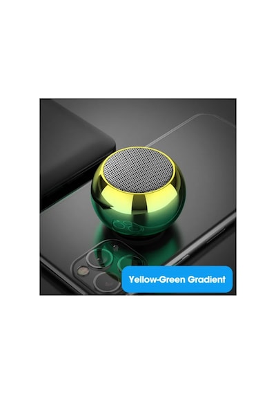Metal Mini Kablosuz Hoparlör Şarjlı Sd Kart Girişli 3w Bluetooth Speaker