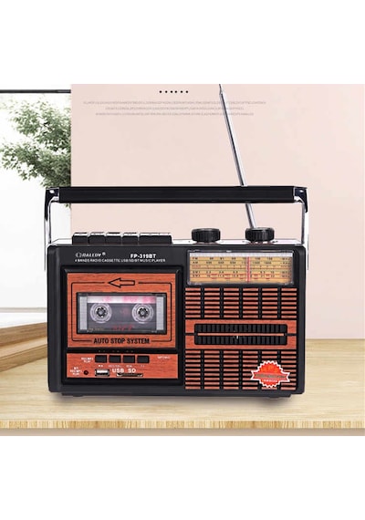 Tepe Fp-319U Nostaljik Bt+Usb+Sd+Fm Kaset Çalar Radyo