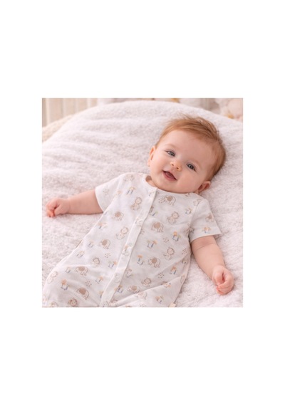Necix's Erkek Bebek Yazlık Pamuklu Penye Kumaş Tulum 0- 6 Ay 5485 5480 Beyaz Safari Beyaz Safari Necix's Erkek Bebek Yazlık Pamuklu Penye Kumaş Tulum 0- 6 Ay 5485 5480 Beyaz Safari Beyaz Safari