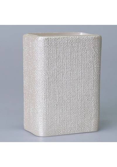 By Selim Linen İnci 5 Parça Polyester Banyo Seti İnci