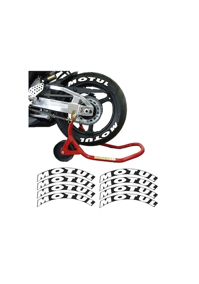 Motul Siyah 3d Lastik Yanak Yazısı