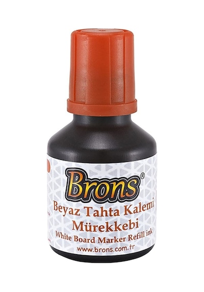 Beyaz Tahta Kalemi Mürekkebi 30 Cc. Turuncu Diğer