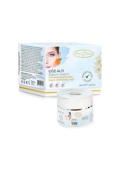 Phytoflora Kayısı Çekirdeği Yağı Göz Altı Bakım Kremi 50 ML