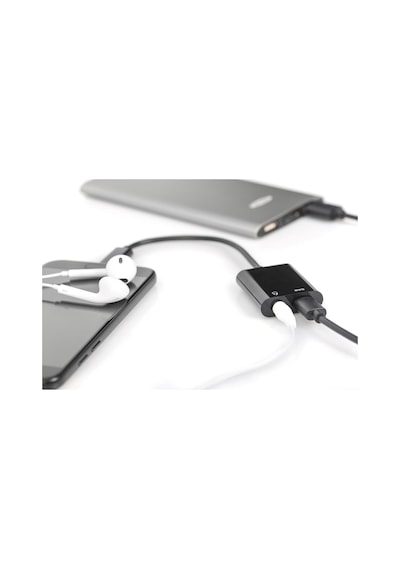 Dıgıtus Usb Type-c Adaptör / Type-c - Usb Type-c + 3,5 Mm Jak