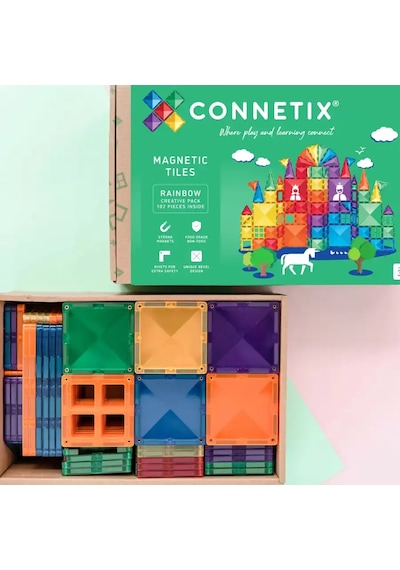 Connetix Rainbow Creative Set - 102 Parça Con-eu-102