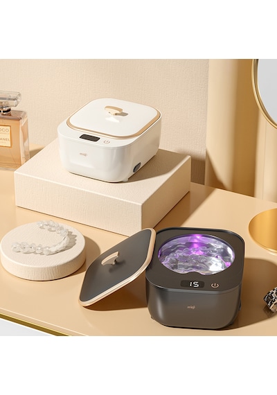 Mioji Mio Uv2c Ultrasonic Protez, Dişlik Ve Takma Diş Temizlik Cihazı Siyah