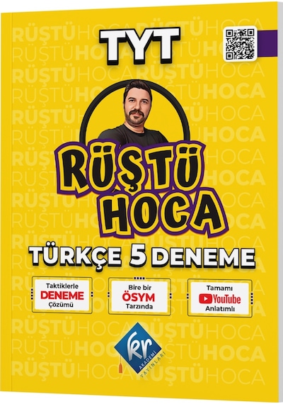 Rüştü Hoca Tyt Türkçe 5 Deneme - Kr Akademi