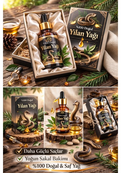 Yılan Yağı 20 Ml Saç & Sakal Bakım Yağı