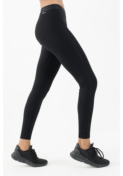 Maraton Active Slimfit Kadın Fitness Siyah Tayt 22259-siyah