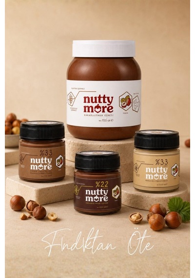 Nuttymore Kakaolu Fındık Ezmesi Süper Paket
