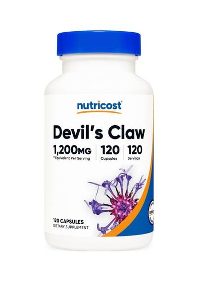 Devil's Claw Extract 1,200 Mg 120 Capsules