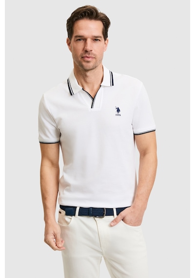 U.S. Polo Assn. U.s. Polo Assn. Erkek Beyaz Tişört 50323894-vr013