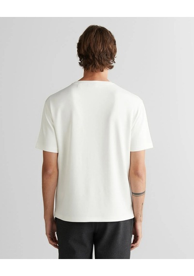 Gant 2325372t Erkek Tişört Ekru