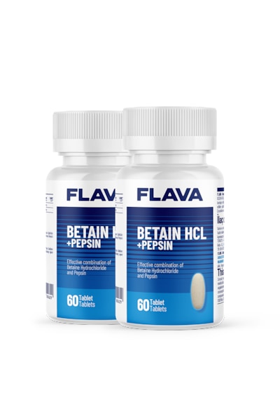Betain Hcl + Pepsin - 1 Kutu X 2 Adet