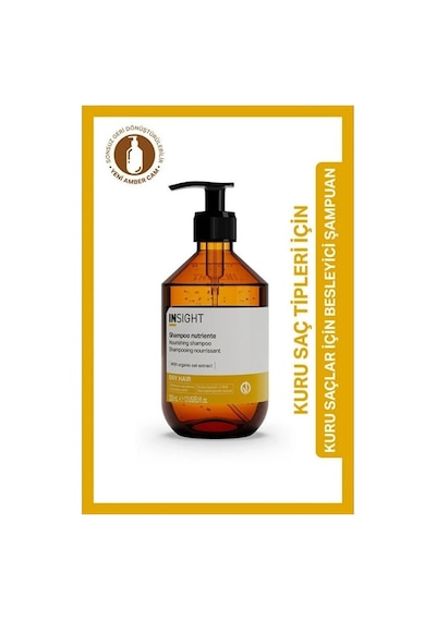 Insight Dry Hair Nourishing Kuru Saçlar Bakım Şampuanı 350 ML